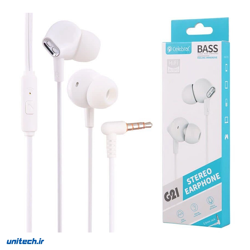 هندزفری سیمی سلبریت G214